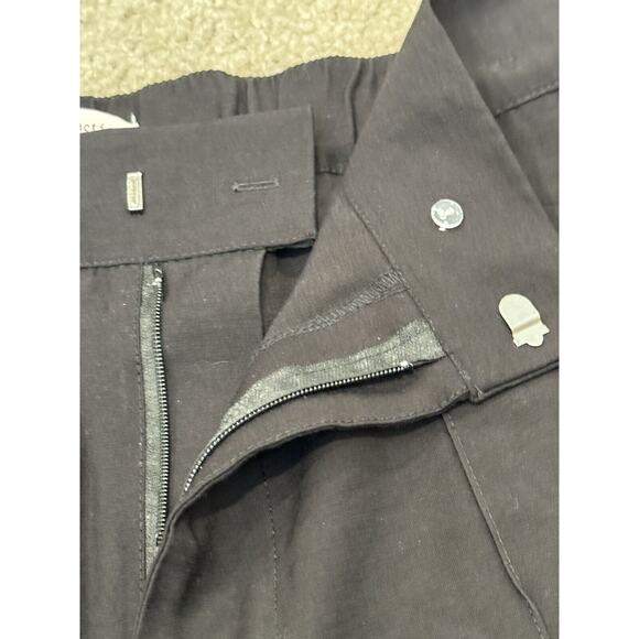 Standards & Practices Solid Stretch Crepe Wide Leg Black Trousers Women’s 16 NEW - Picture 5 of 13